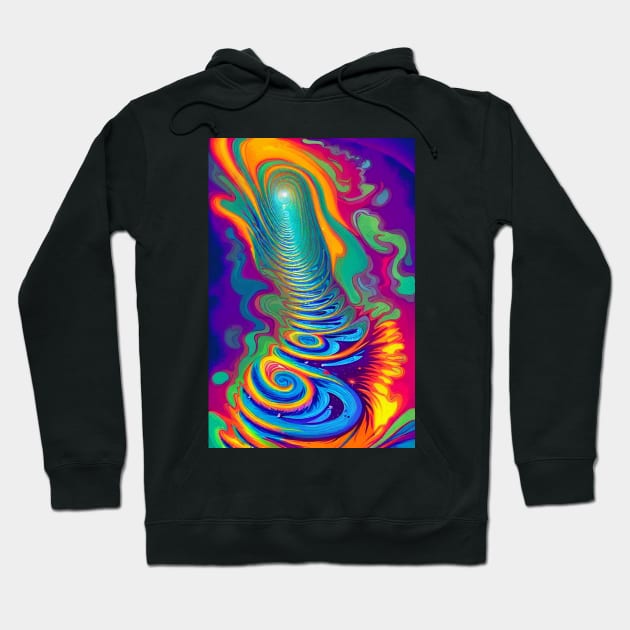 Tunnel of Color Hoodie by EggheadK8